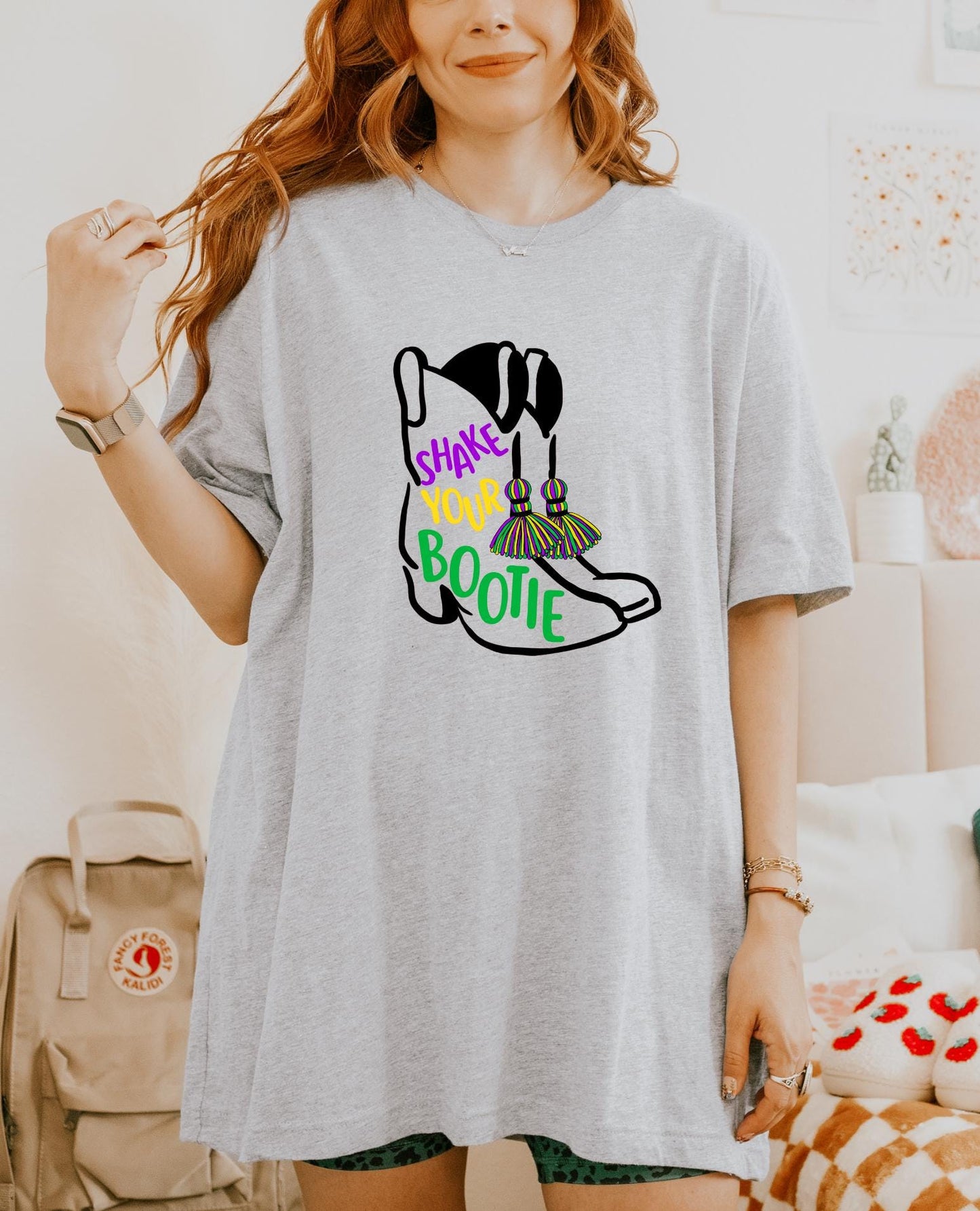 SHAKE YOUR BOOTIE Mardi Gras T-Shirt