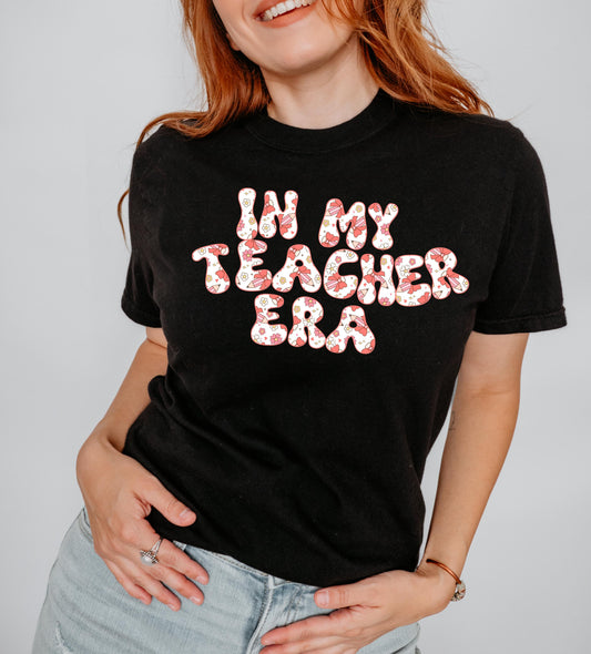 Teacher Appreciation Shirt | In My Teacher Era | trending teacher gift, cute, Taylor Swift inspired, fun