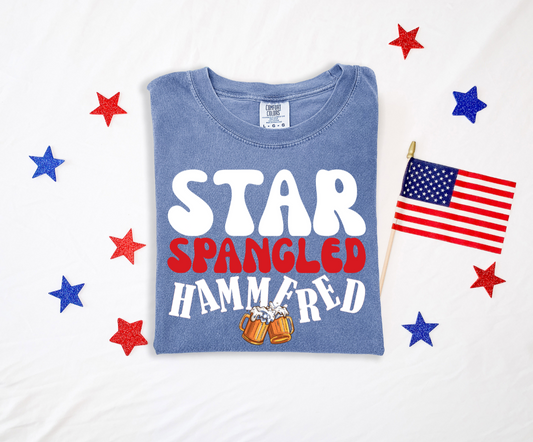 Star Spangled Hammered Tee – Party Like It’s 1776