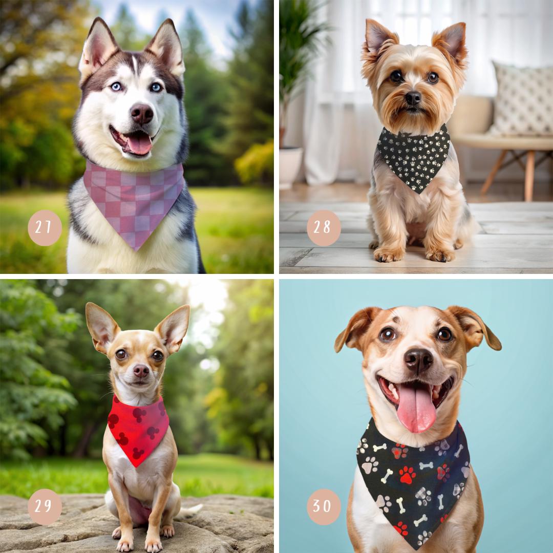 Dog Bandanas: Stylish Accessories for Your Furry Friend | trendy, cute, fun, customizable