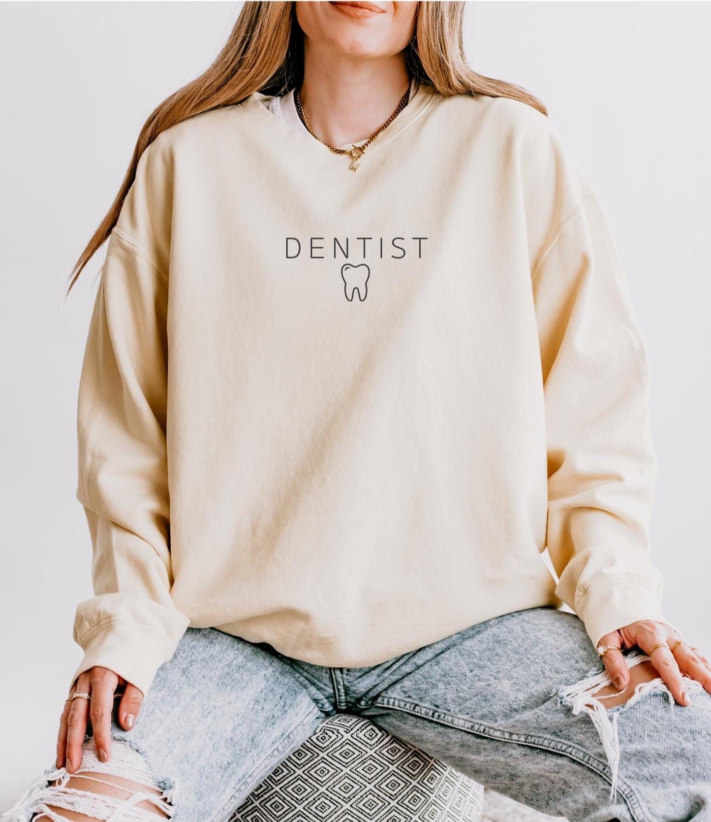 Custom Career Sweatshirt | Personalized Profession Crewneck | Minimalist Job Title Sweater | Graduation Gift | Cozy Work Apparel