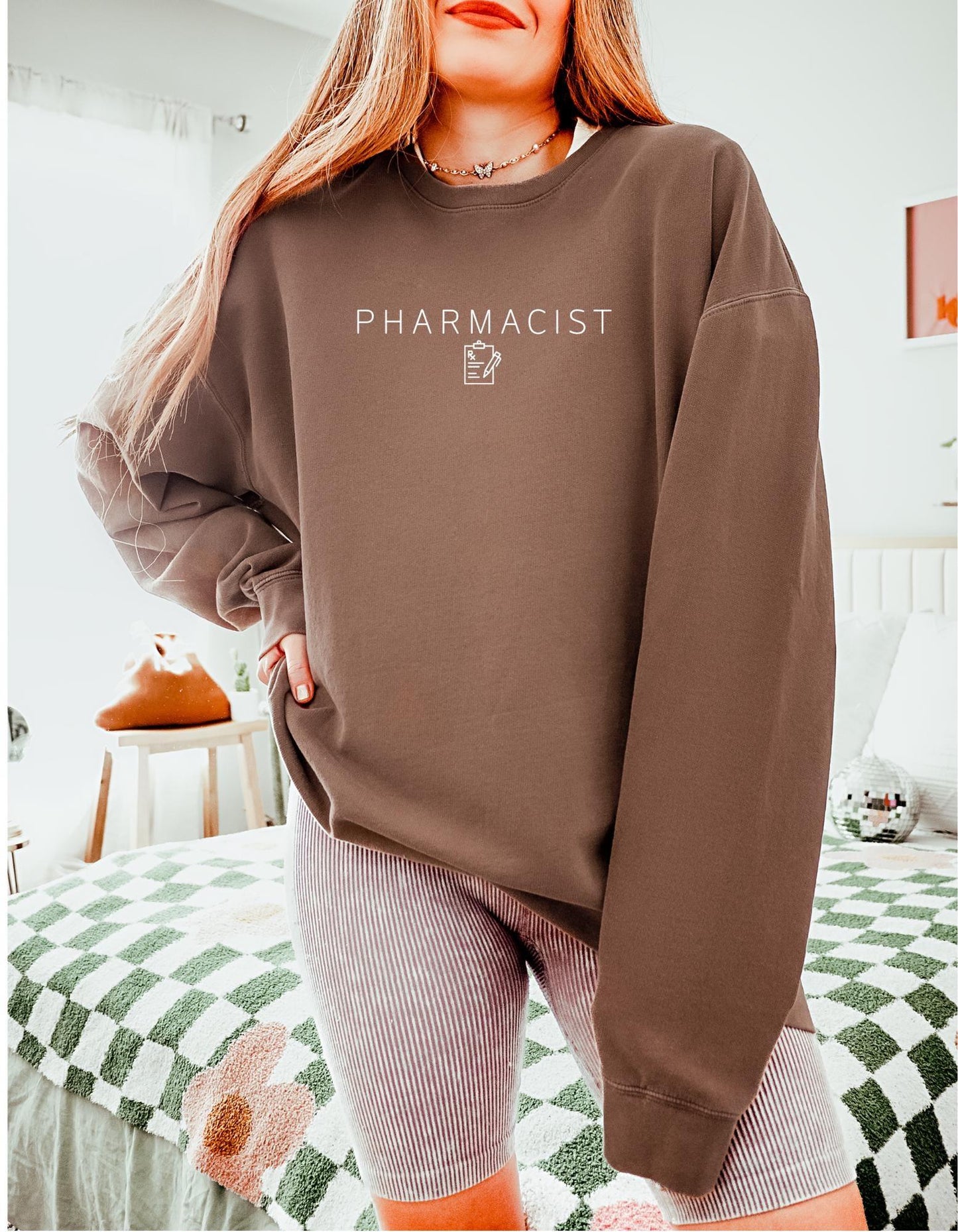 Custom Career Sweatshirt | Personalized Profession Crewneck | Minimalist Job Title Sweater | Graduation Gift | Cozy Work Apparel