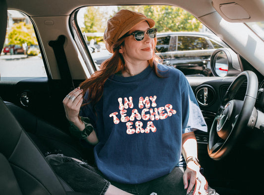 Teacher Appreciation Shirt | In My Teacher Era | trending teacher gift, cute, Taylor Swift inspired, fun